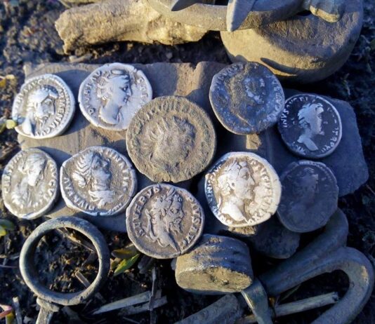 Germanie mieli wytwarzać monety przynajmniej 200 lat wcześniej niż sądzono! (FILM) srebrne rzymskie monety ukraina poszukiwania