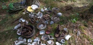 W okolicy Szczytna odkryto zakopany depozyt z okresu IIWŚ (GALERIA) Depozyt z okresu II wojny światowej