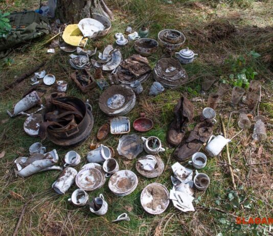 W okolicy Szczytna odkryto zakopany depozyt z okresu IIWŚ (GALERIA) Depozyt z okresu II wojny światowej