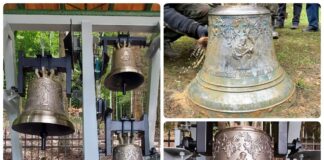 Po 80 latach na pustelnię św. Jana z Dukli wróciły trzy dzwony – jeden odkryli pasjonaci! Trzy dzwony wróciły na dzwonnice przy pustelni świętego Jana z Dukli