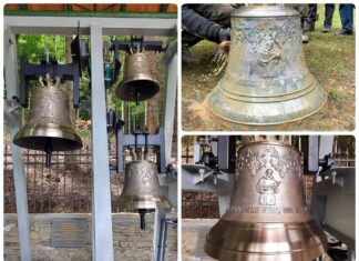 Po 80 latach na pustelnię św. Jana z Dukli wróciły trzy dzwony – jeden odkryli pasjonaci! Trzy dzwony wróciły na dzwonnice przy pustelni świętego Jana z Dukli