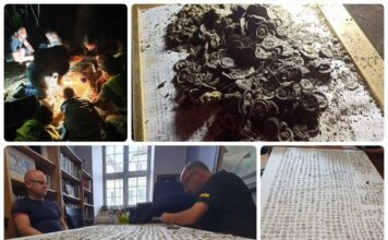 Znaleźli w lesie 1500 średniowiecznych monet – archeolodzy pod wrażeniem! (GALERIA +FILM) Skarb srebrnych monet odkryty wykrywaczem metali