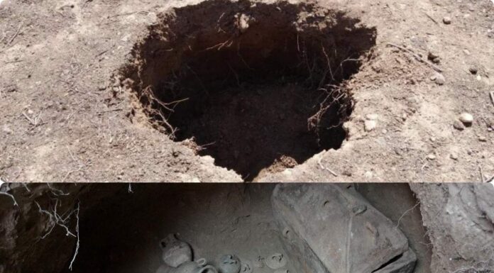 Dziura a w niej… minojski grobowiec sprzed ok. 3400 lat! Zapadlisko z ukrytym grobowcem z epoki brązu