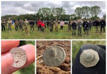 Poszukiwali śladów pierwszego obozu Szwedów od którego rozpoczęto Potop (GALERIA) Zlot Tropem Wojsk Szwedzkich