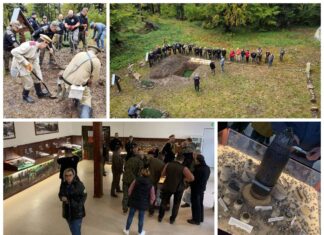 Bieszczady. Pochówki żołnierzy, konferencja naukowa i otwarcie Izby Pamięci w Baligrodzie (DUŻO ZDJĘĆ!)