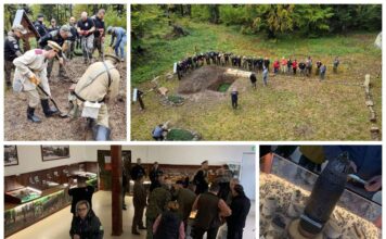 Bieszczady. Pochówki żołnierzy, konferencja naukowa i otwarcie Izby Pamięci w Baligrodzie (DUŻO ZDJĘĆ!)