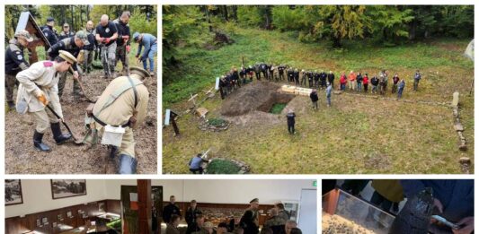 Bieszczady. Pochówki żołnierzy, konferencja naukowa i otwarcie Izby Pamięci w Baligrodzie (DUŻO ZDJĘĆ!)