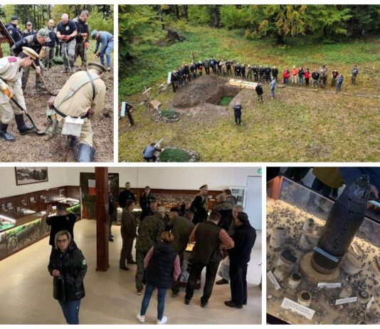 Bieszczady. Pochówki żołnierzy, konferencja naukowa i otwarcie Izby Pamięci w Baligrodzie (DUŻO ZDJĘĆ!)