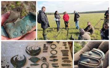 Skarb sprzed 2,8 tys. lat odkryty przez rolnika na Pomorzu! (GALERIA) Skarb z epoki brązu - Muzeum w Lęborku