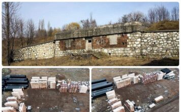 Kraków. Zabytkowy schron zamieniony w „puzzle” i zniszczony (GALERIA)