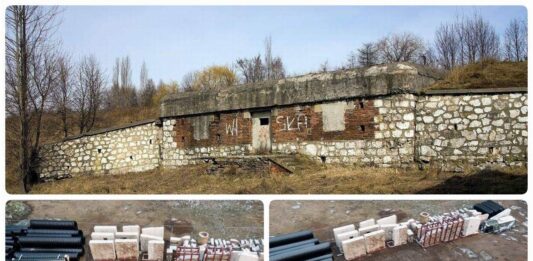 Kraków. Zabytkowy schron zamieniony w „puzzle” i zniszczony (GALERIA)