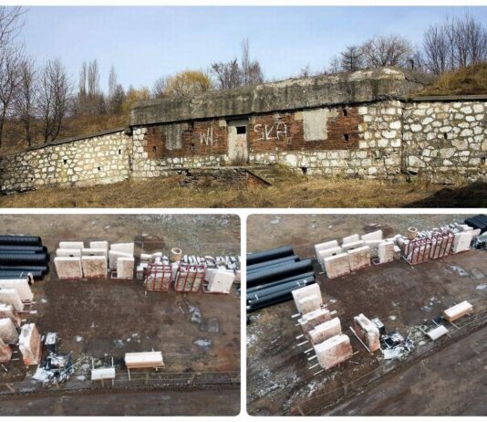 Kraków. Zabytkowy schron zamieniony w „puzzle” i zniszczony (GALERIA)