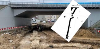 Remont drogi odsłonił fragment zabudowań Twierdzy Kraków (GALERIA) Austro-Węgierskia kaponiera-blokhauz z fortyfikacji StutzPunkt nr. I i II