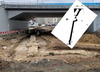 Remont drogi odsłonił fragment zabudowań Twierdzy Kraków (GALERIA) Austro-Węgierskia kaponiera-blokhauz z fortyfikacji StutzPunkt nr. I i II