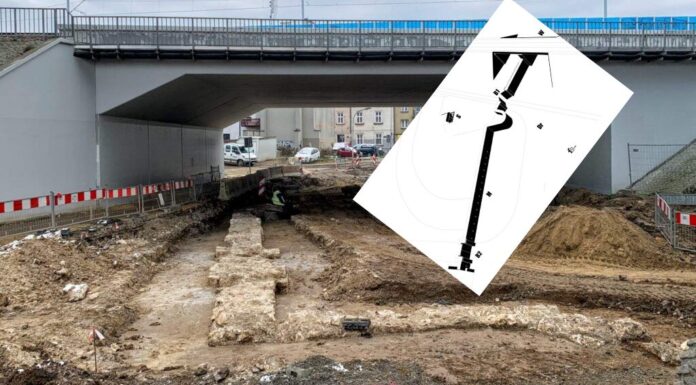 Remont drogi odsłonił fragment zabudowań Twierdzy Kraków (GALERIA) Austro-Węgierskia kaponiera-blokhauz z fortyfikacji StutzPunkt nr. I i II