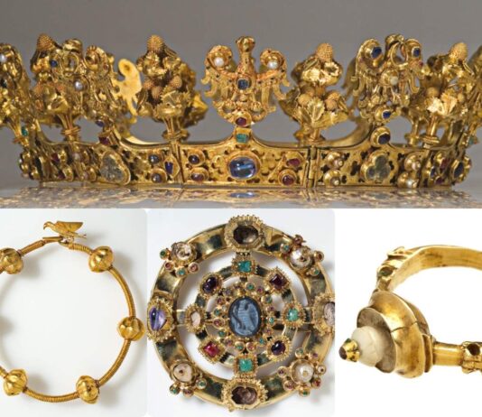 Złota korona i 7 tys. monet na wysypisku. Legendarny skarb z Dolnego Śląska Skarb średzki w Środzie Śląskiej