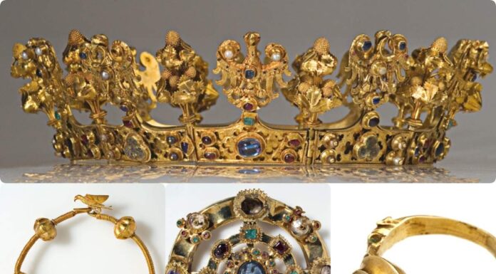 Złota korona i 7 tys. monet na wysypisku. Legendarny skarb z Dolnego Śląska Skarb średzki w Środzie Śląskiej