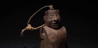 Polacy na podium w top 10  odkryć archeologicznych 2022 r. magazynu „Archaeology” Jeden z niezwykłych zabytków odkrytych w tracie badań