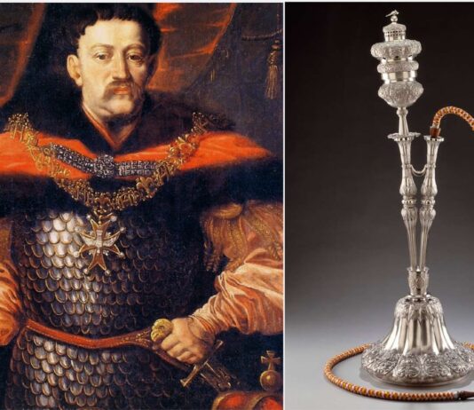 Tajemnica nałogu Sobieskiego. Czy palił fajkę… wodną? Król Jan II Sobieski i szisza