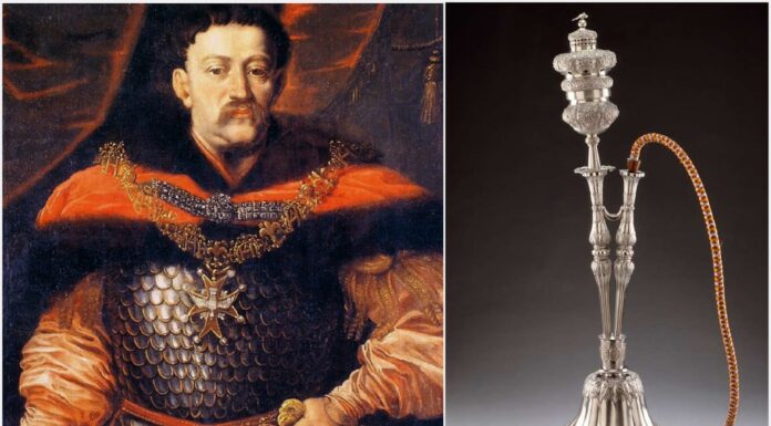 Tajemnica nałogu Sobieskiego. Czy palił fajkę… wodną? Król Jan II Sobieski i szisza