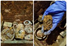 „Skrzynia skarbów” odkryta podczas budowy w Zielonej Górze Skrzynia skarbów odnaleziona przy budowie kąpieliska w Zielonej Górze