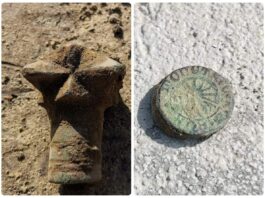 Średniowieczna buława i monety odkryte na rynku w Żorach! Buława i zlepek monet odkryte na rynku w Żorach