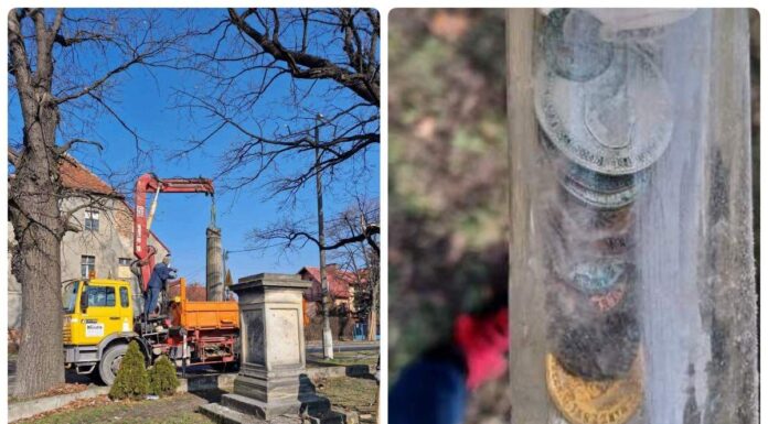 Kapsuła czasu z XIX wieku odkryta w Oławie (GALERIA) Kapsuła czasu odkryta pod pomnikiem w Oławie