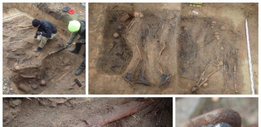 Kujawsko-pomorskie. Ekshumowano 16 niemieckich żołnierzy (GALERIA) Ekshumacja niemieckich żołnierzy w Orzełku