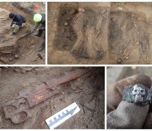 Kujawsko-pomorskie. Ekshumowano 16 niemieckich żołnierzy (GALERIA) Ekshumacja niemieckich żołnierzy w Orzełku