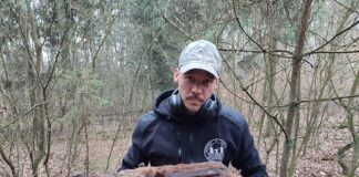 Poszukiwali rozbitego samolotu – odkryli broń z IIWŚ (GALERIA) Pistolet maszynowy MP-40 odkryty przez Kaliską Grupę Eksploracyjną