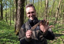 Liczący 3,5 tys. lat sztylet odkryto pod Krasnymstawem (GALERIA) Sztylet z epoki brązu odkryty przez Stowarzyszenie Historyczno-Poszukiwawcze ,,Wolica”