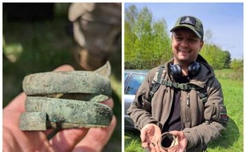 Bransoleta sprzed ok. 2,5 tys. lat odkryta pod Częstochową (GALERIA)