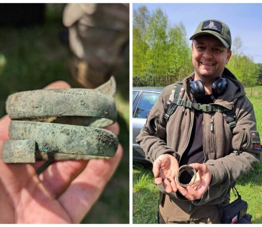 Bransoleta sprzed ok. 2,5 tys. lat odkryta pod Częstochową (GALERIA)