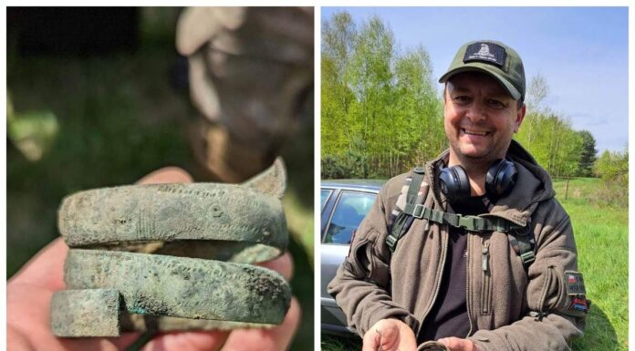 Bransoleta sprzed ok. 2,5 tys. lat odkryta pod Częstochową (GALERIA)