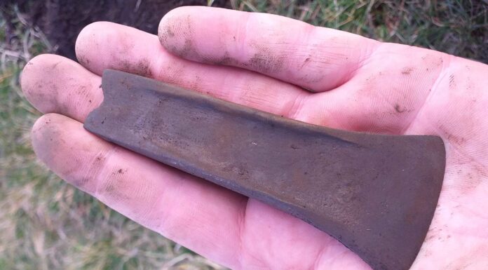 Siekierka sprzed 3500 lat odkryta na Lubelszczyźnie (GALERIA) Siekierka z epoki brązu odkryta w województwie Lubelskim