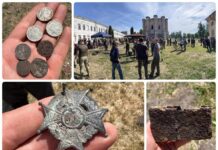 Poszukiwacze odkrywają skarby z Twierdzy Modlin (DUŻA GALERIA) II Zlot Detektorystów Twierdzy Modlin