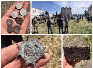 Poszukiwacze odkrywają skarby z Twierdzy Modlin (DUŻA GALERIA) II Zlot Detektorystów Twierdzy Modlin