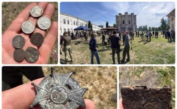 Poszukiwacze odkrywają skarby z Twierdzy Modlin (DUŻA GALERIA) II Zlot Detektorystów Twierdzy Modlin