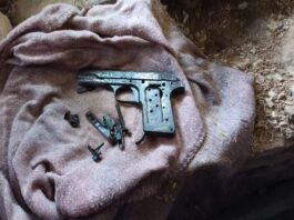 Broń ostatniego Żołnierza Wyklętego odnaleziona w skrytce (GALERIA) Pistolet Lalusia Marka Franczaka