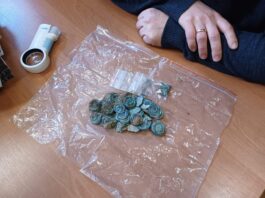 Skarb srebrnych średniowiecznych monet odkryty w Szprotawie