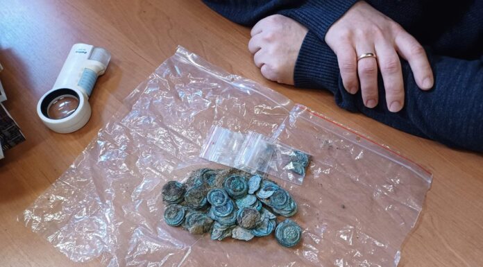 Skarb srebrnych średniowiecznych monet odkryty w Szprotawie