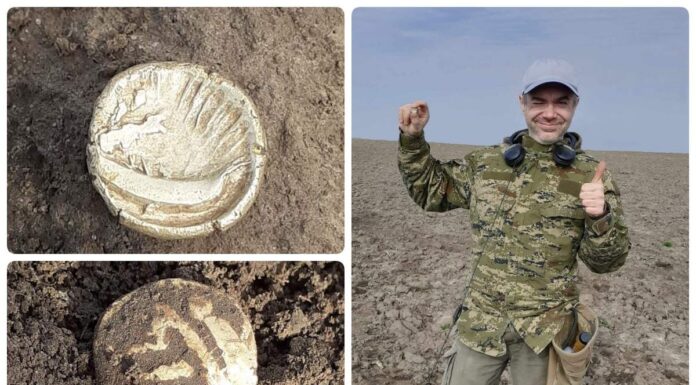 Niezwykle rzadki złoty celtycki stater odkryto niedaleko Opatowa (GALERIA)