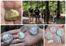 Skarb pustelnika-awanturnika z Gór Świętokrzyskich (GALERIA) Skarb Pustelnika z Gór Świętokrzyskich