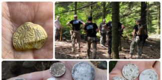 Skarb pustelnika-awanturnika z Gór Świętokrzyskich (GALERIA) Skarb Pustelnika z Gór Świętokrzyskich