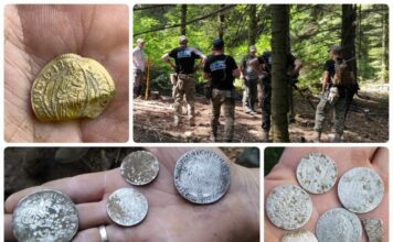 Skarb pustelnika-awanturnika z Gór Świętokrzyskich (GALERIA) Skarb Pustelnika z Gór Świętokrzyskich