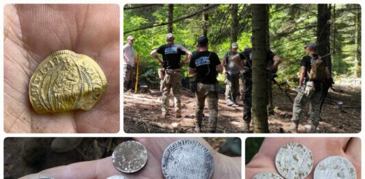 Skarb pustelnika-awanturnika z Gór Świętokrzyskich (GALERIA) Skarb Pustelnika z Gór Świętokrzyskich