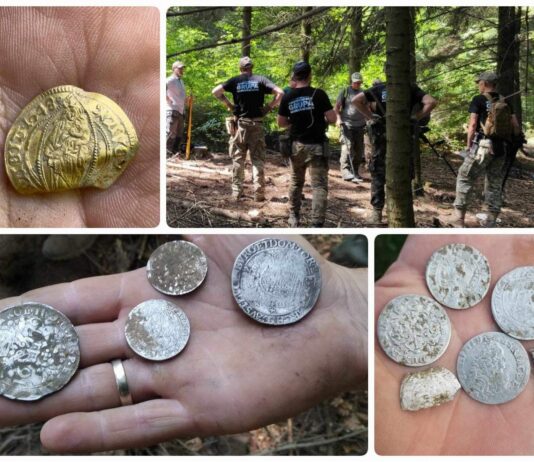 Skarb pustelnika-awanturnika z Gór Świętokrzyskich (GALERIA) Skarb Pustelnika z Gór Świętokrzyskich