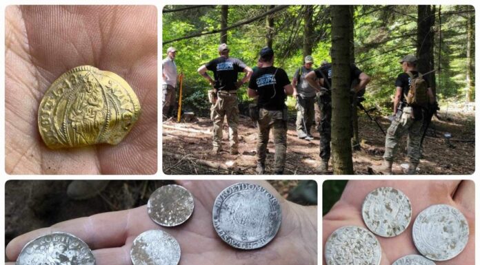 Skarb pustelnika-awanturnika z Gór Świętokrzyskich (GALERIA) Skarb Pustelnika z Gór Świętokrzyskich