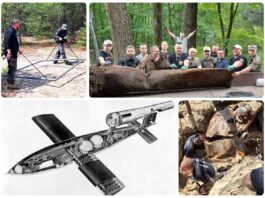 V1 – tajna broń z IIWŚ odkryta na Pustyni Błędowskiej (GALERIA) Pasjonaci Historii Polonia Minor i Kanał Historyczny Adama Sikorskiego odkrycie V-1.