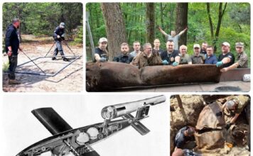 V1 – tajna broń z IIWŚ odkryta na Pustyni Błędowskiej (GALERIA) Pasjonaci Historii Polonia Minor i Kanał Historyczny Adama Sikorskiego odkrycie V-1.